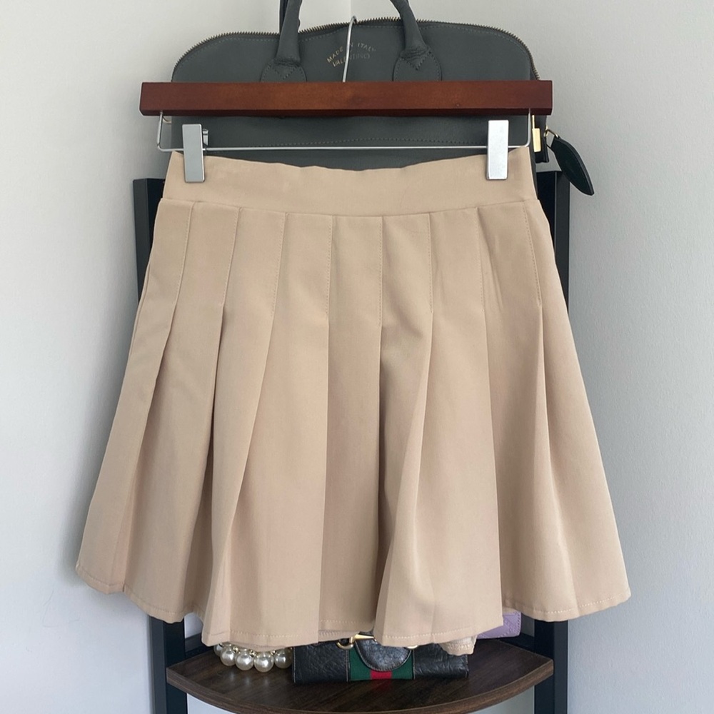 Pleated Pull On Skirt. Worn Once.